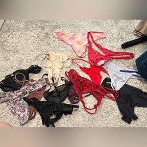 13 undies! All washed, good condition! Size med and small